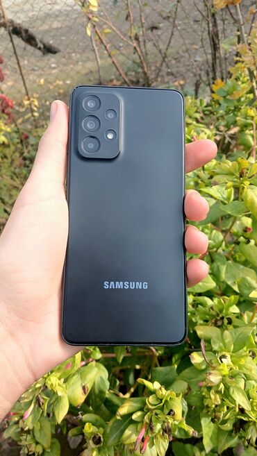 Mobil telefonlar: Samsung Galaxy A33 5G, 128 GB, rəng - Qara, Sənədlərlə, Barmaq izi, İki sim kartlı