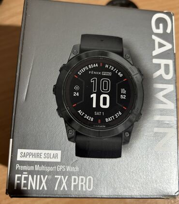Garmin: Fenix 7x Pro Sapphire Solar 51mm. Премиальные часы с фонариком
