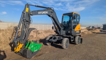 испаритель на чарон: Экскаватор, Hyundai, Колесный