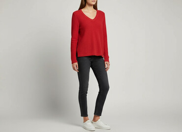 Jumpers: Street One, Women`s sweater, size L