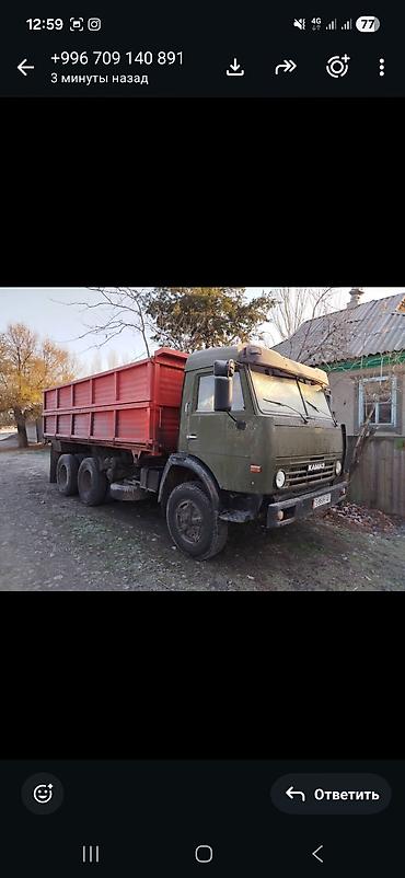 КамАЗ самосвал 6x4 с высокими бортами - Марка/модель: КАМАЗ at lalafo.kg КамАЗ самосвал 6x4 с высокими бортами - Марка/модель: КАМАЗ