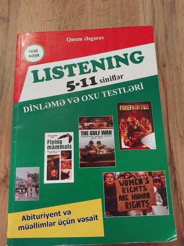 упражнения по математике 5 класс намазов: Məhsul: “Listening 5–11 siniflər – Dinləmə və Oxu Testləri” Müəllif