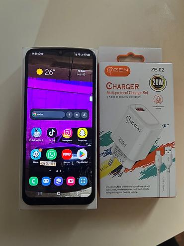 samsung galaxy tab a: Samsung Galaxy A02 S, 32 ГБ, цвет - Голубой, Сенсорный — 6