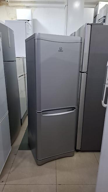 ucuz soyducular: Indesit iki kameralı soyuducu - Rəng: gümüş/metallik - Alt kamerada — 1