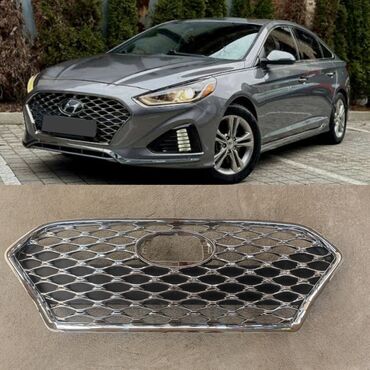 аппликатура поперечной флейты: Решетка радиатора Hyundai 2018 г., Новый, Аналог