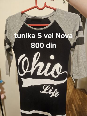 Tunike: S (EU 36), Sa ilustracijom, bоја - Crna — 1
