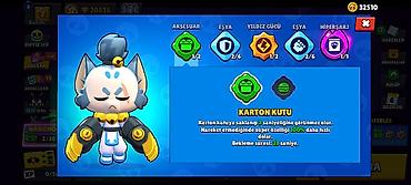 musiqili yeni il oyuncaqları: Brawl Stars hesabı – 20,838 kubok, 11‑ci səviyyə hesab - Trofeylər — 6