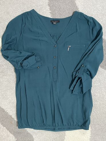 košulje tunika: S (EU 36), Jednobojni, bоја - Zelena