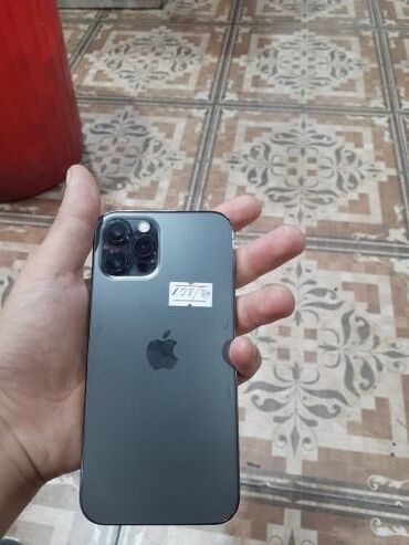 макбуе 2015: IPhone 12 Pro, Колдонулган, 128 ГБ, Jet Black, 88 %