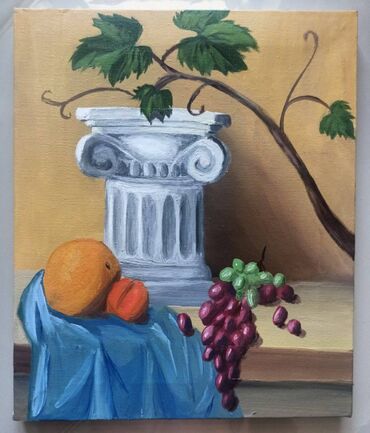 Şəkillər, tablolar: Naturmort,kətan 25×30,yağlı boya lalafo.az -da Şəkillər, tablolar: Naturmort,kətan 25×30,yağlı boya