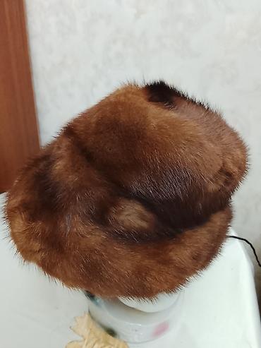 tüklü papaq: Məhsul: Təbii kürk papaq - Material: yumşaq, qısa tüklü təbii kürk — 1