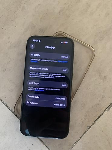 33w adapter: IPhone 16, 256 GB, Qara, Simsiz şarj — 8