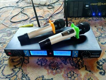 динамики яйца: Беспроводная микрофонная система UHF SMART - Рековый приемник на 2