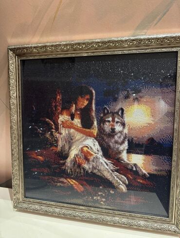 Şəkillər, tablolar: Məhsul: Rəsm mozaika (diamond painting) tabloları – çərçivəli — 2