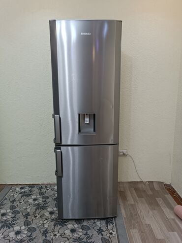 миксер продаю: Холодильник Beko, Б/у, Двухкамерный, De frost (капельный), 60 * 185 * 60