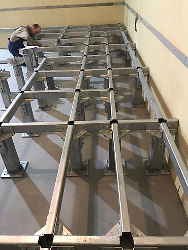 Фальшпол: Фальшпол, поднятый пол, система фальшпола, монтаж фальшпола, установка — 18