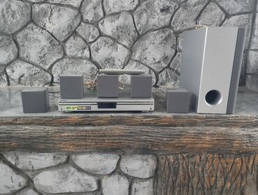 Musiqi mərkəzləri: Sony ev kinoteatrı komplekti Komplekt: - 5 ədəd kompakt peyk akustik — 6