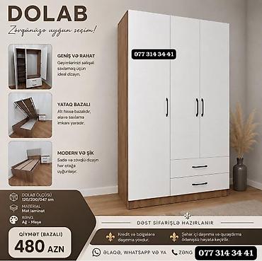 kredit evler: DOLAB – zövqünüzə uyğun seçim - Geniş və rahat: Geyimləri səliqəli — 1