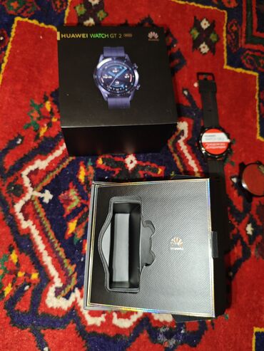Riyaziyyat: İşlənmiş, Smart saat, Huawei, Sensor ekran, rəng - Qara
