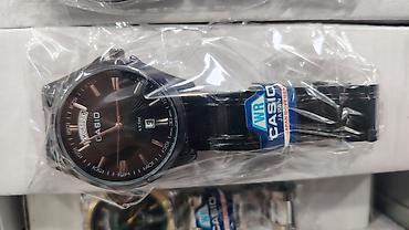 baki saat: Casio kişi qol saatları – klassik dizayn, etibarlı Yapon mexanizmi — 9