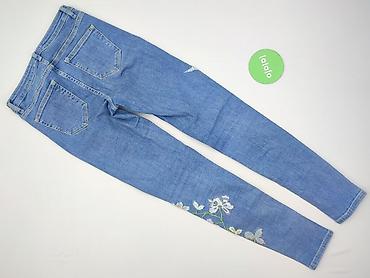 jeansy cargo: Denim, Jeansy damskie, rozmiar S — 4