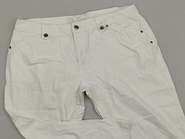 białe letnia bluzki: Spodnie 3/4 Damskie, Papaya, 3XL, stan - Dobry