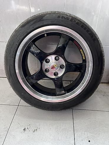 Disk təkərlər: Satılır: yüngül lehimli disklər və şinlər komplekti 225/50 R18 İdeal — 2