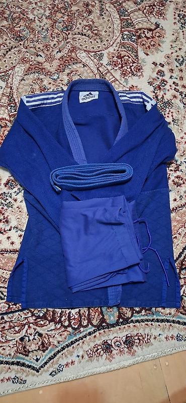 Kişi geyimləri: Məhsul: Adidas cüdo kimonosu (mavi) - Brend: Adidas - Rəng: Mavi - — 1