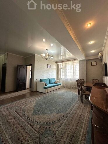 квартиры в токмоке: 3 комнаты, 108 м², Элитка, 7 этаж, Евроремонт