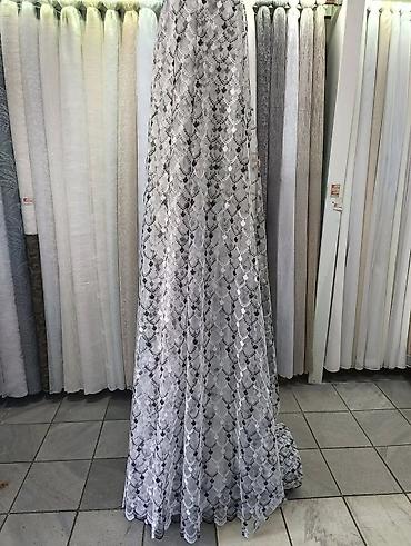 Zavese i draperije: Zavese od tila sa bogatim vezom – više dezena - Materijal: proziran — 42