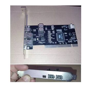 звуковые карты audiobyte: Карта расширения PCI to 1394 Host Controller VIA VT6305, Firewire 400