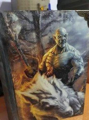 Kuća i bašta: HOBBIT DRVENA KUTIJA ZA NAKIT NOVA KNJIGA-KUTIJA AKCIJA | Cene nisu — 6
