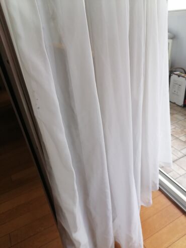 krevet od paleta: Net, Voile & Sheer Curtains, color - White