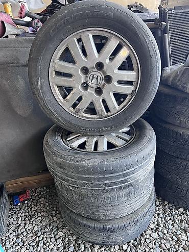 Литые Диски R 15 Honda, Комплект, отверстий - 5, Б/у