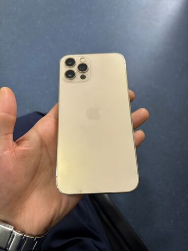 Мобильные телефоны и аксессуары: IPhone 12 Pro, 256 ГБ, Золотой, Face ID