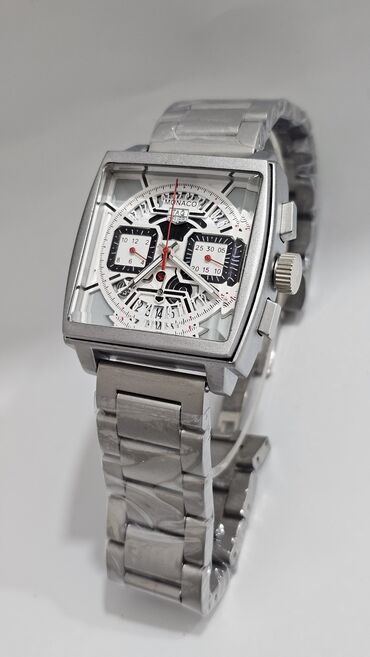 i̇dman geyimləri: Наручные часы, Tag Heuer, цвет - Серебристый