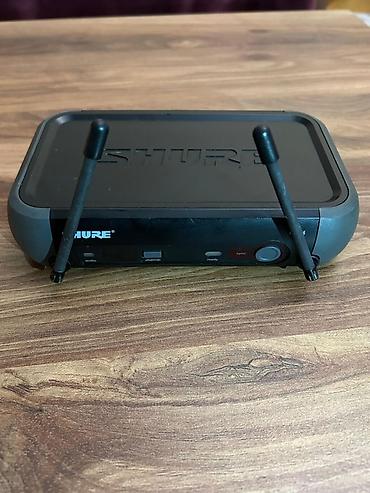 shure glxd4: Yaxwi veziyyetdedir.Hecbir problemi yoxdur.Real alici ile qiymet — 1