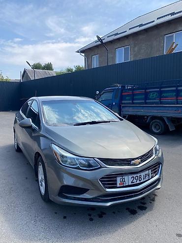 spark 2016: Chevrolet Cruze: 2017 г., 1.4 л, Автомат, Бензин, Седан — 1