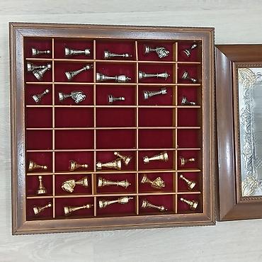 nərd taxta: Fiqurlar Metaldan.100azn.Tezedir — 2