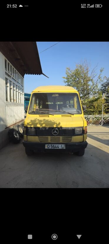 нерабочие авто: Mercedes-Benz T1: 1988 г., Дизель, Фургон