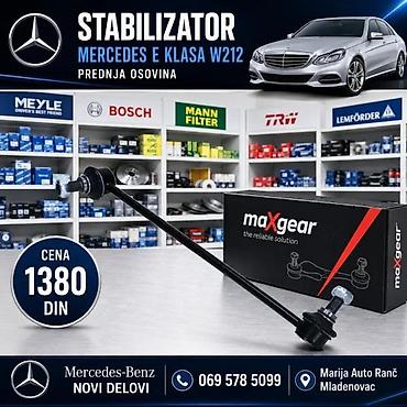 STABILIZATOR MERCEDES E KLASA W212 PREDNJA OSOVINA MAXAGER |