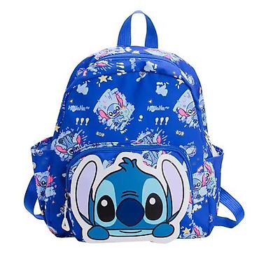 kipling monkey: Детский рюкзак с персонажем «Стич» - Яркий принт по всему рюкзаку и — 1