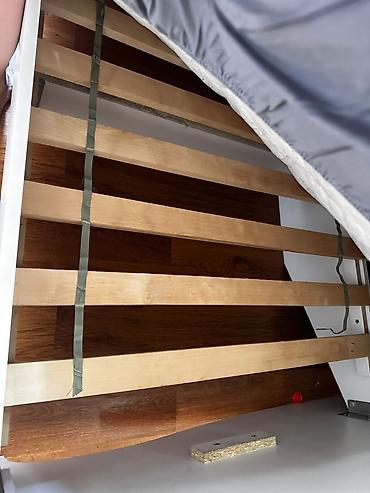 Спальные гарнитуры: Спальный гарнитур, Б/у, Шкаф, Комод, Тумба, Белоруссия, МДФ, Платная доставка, цвет - Белый — 7