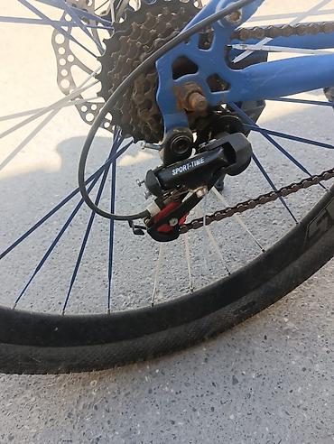 Velosiped – dağ/ şəhər tipli, mavi-qara rəng sxemi Texniki