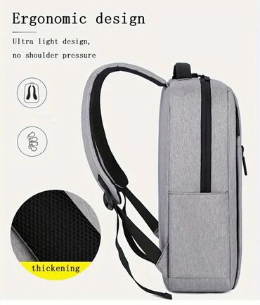 Noutbuklar üçün örtük və çantalar: Minimalist dizaynlı uniseks laptop çantası - Rəng: qara (şəkillərdə — 4