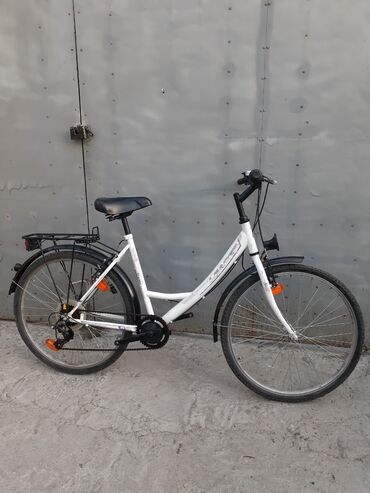 Городские велосипеды: Городской велосипед, Рама XL (180 - 195 см), Сталь, Германия, Б/у