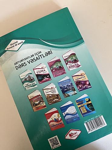 Книги и журналы: İngilis dili qayda(Gülnarə Umudova)
Qiymət;4azn
Yaxşı vəziyyətdədir — 2