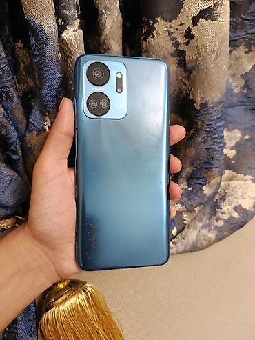 Honor X7a, 128 GB, rəng - Göy, Sensor, İki sim kartlı