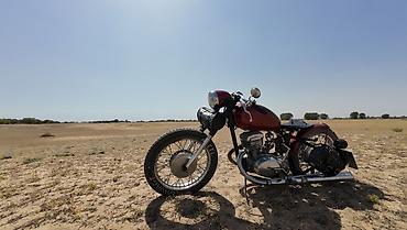 мотоцикл классический: Кастомный ретро мотоцикл в стиле bobber Иж планета 3. документы — 4