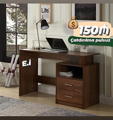 masaüstü lampa: Masaüstü iş masası – funksional və müasir dizayn - Material: ağac — 1